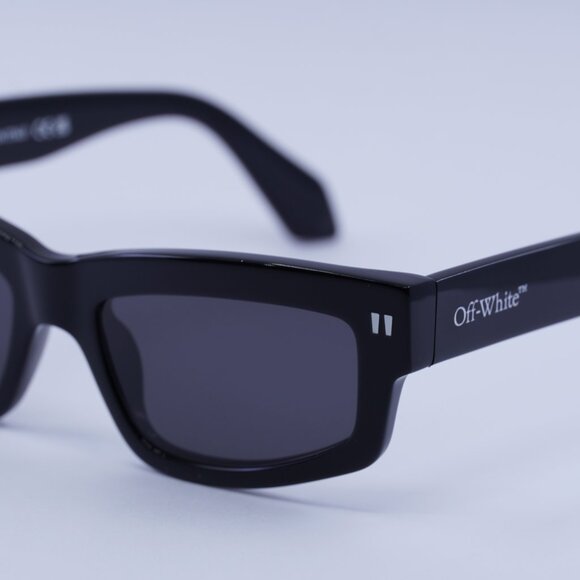 🕶️New Off-White OERI135 MIRAMAR 1007 Sunglasses - Black Frame, Grey Lenses - Picture 3 of 10